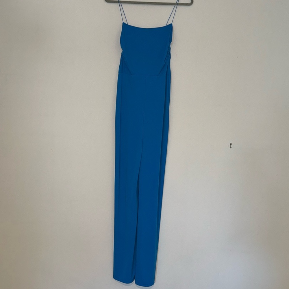 Zara Blue Jumpsuit Sz S